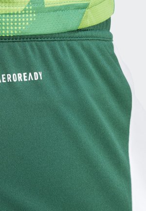 adidas Performance TIRO - Športne kratke hlače - team dark green/white