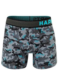 Happy Shorts 3ER PACK RETRO - Boxerkalsong - camouflage aqua