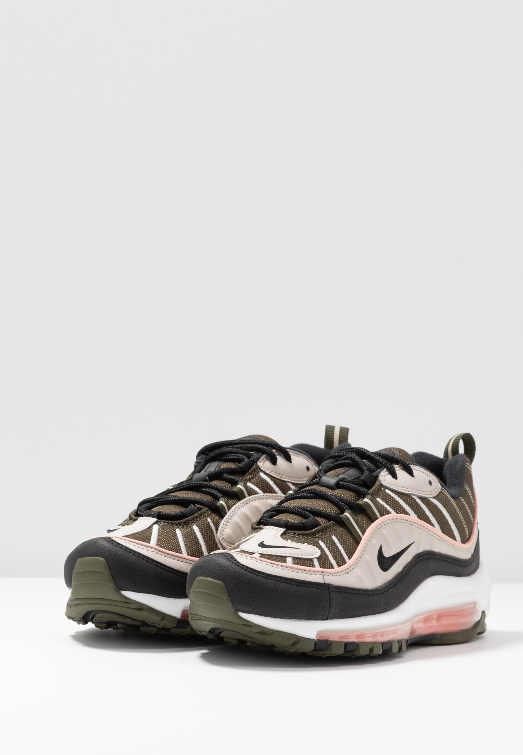 air max 98 trainers cargo khaki black desert sand bleached coral