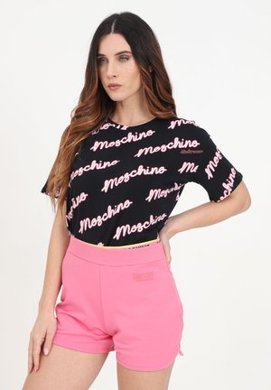 CON BANDA LOGO - Shorts - pink