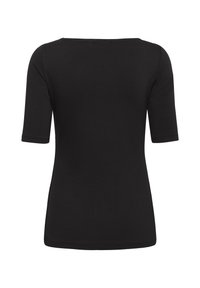 Kaffe YOKO BOATNECK - T-paita - black deep