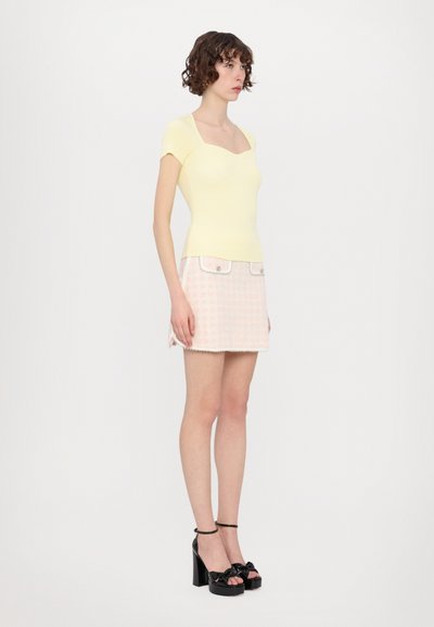 Maje MOKA - T-shirts basic - jaune