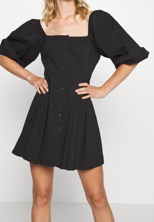 Vestido camisero - black