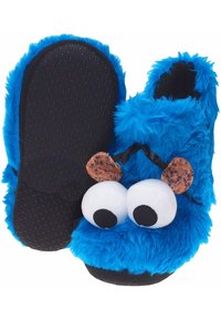 Sesamstrasse KRÜMELMONSTER 3D PLÜSCH - Pantofole - blau