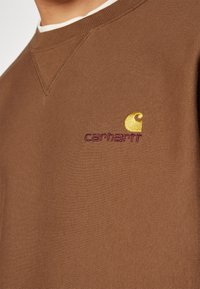 Carhartt WIP AMERICAN SCRIPT - Sweater - lumber