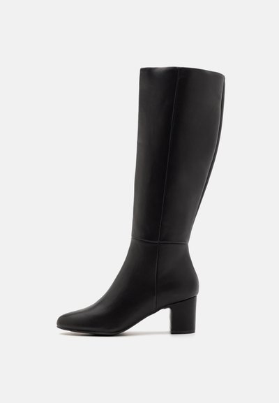 Jana Mary Jane Femme à Talon Bloc Vegan, Black, 41 EU - Comparez