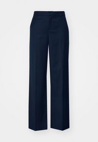 Gina Tricot WIDE LEG  - Trousers - navy
