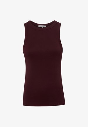 Marie Lund, MARIE LUND TOP - Top - bordeaux