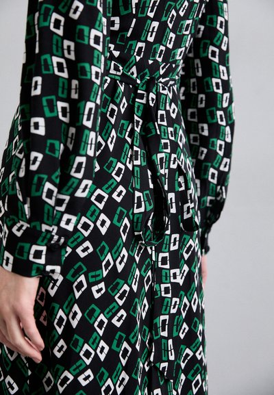 Diane von Furstenberg TORI DRESS - Tričkové šaty - black