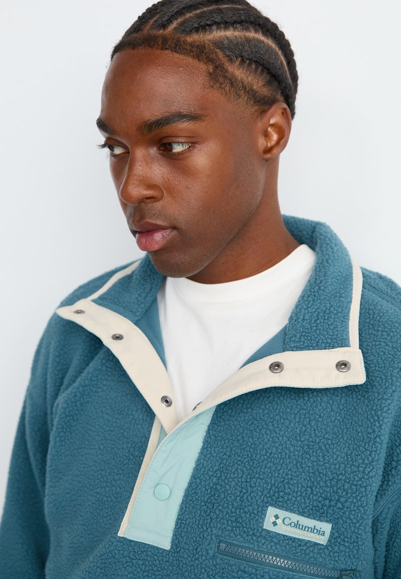 Columbia Terminal Tackle Sweat-shirt à capuche pour homme, bleu vif, logo gris foncé, taille XXL