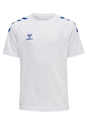 XK CORE - Sport T-shirt - white true blue