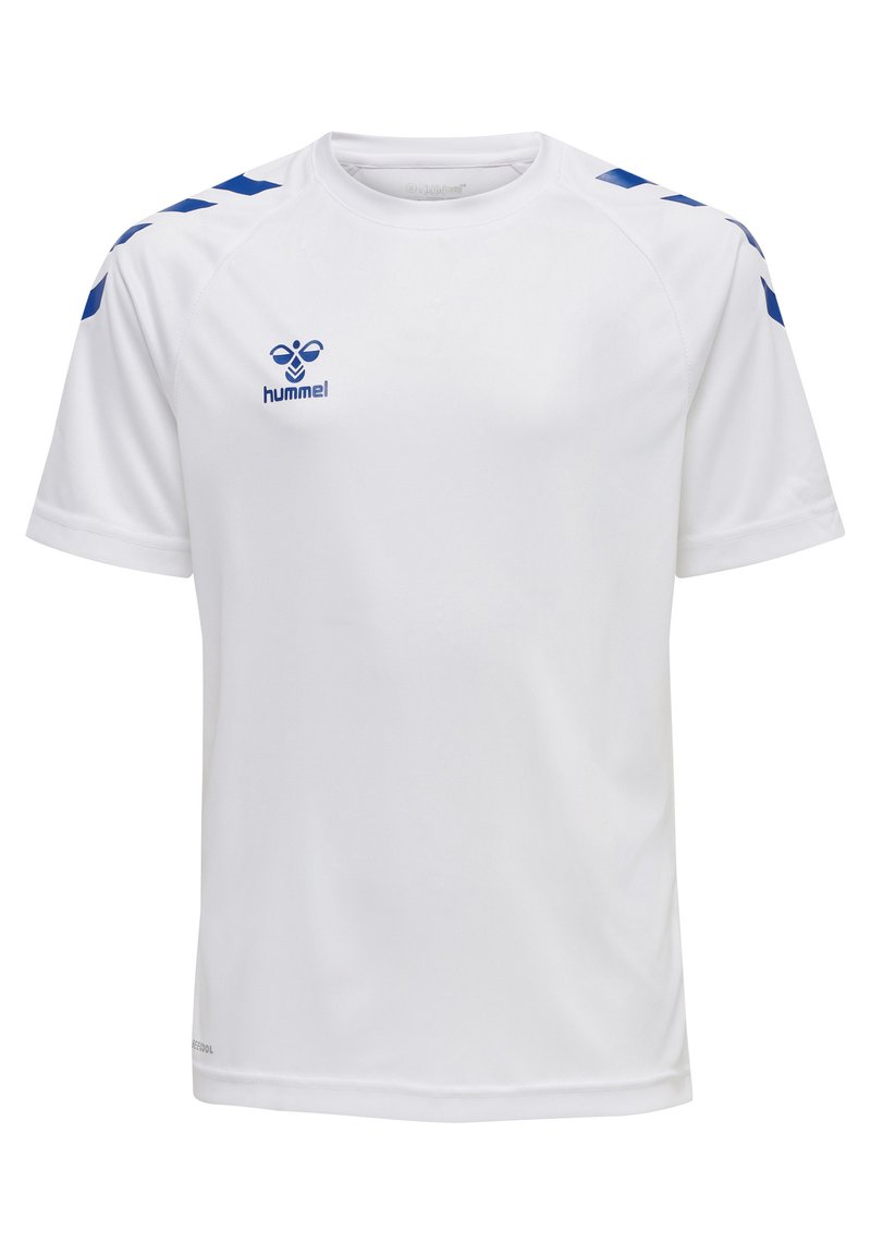 Hummel - XK CORE - Sports T-shirts - white true blue, Forstør