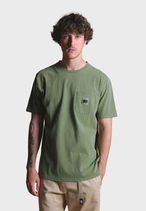 GARZA PIGMENT - Camiseta estampada - dark green