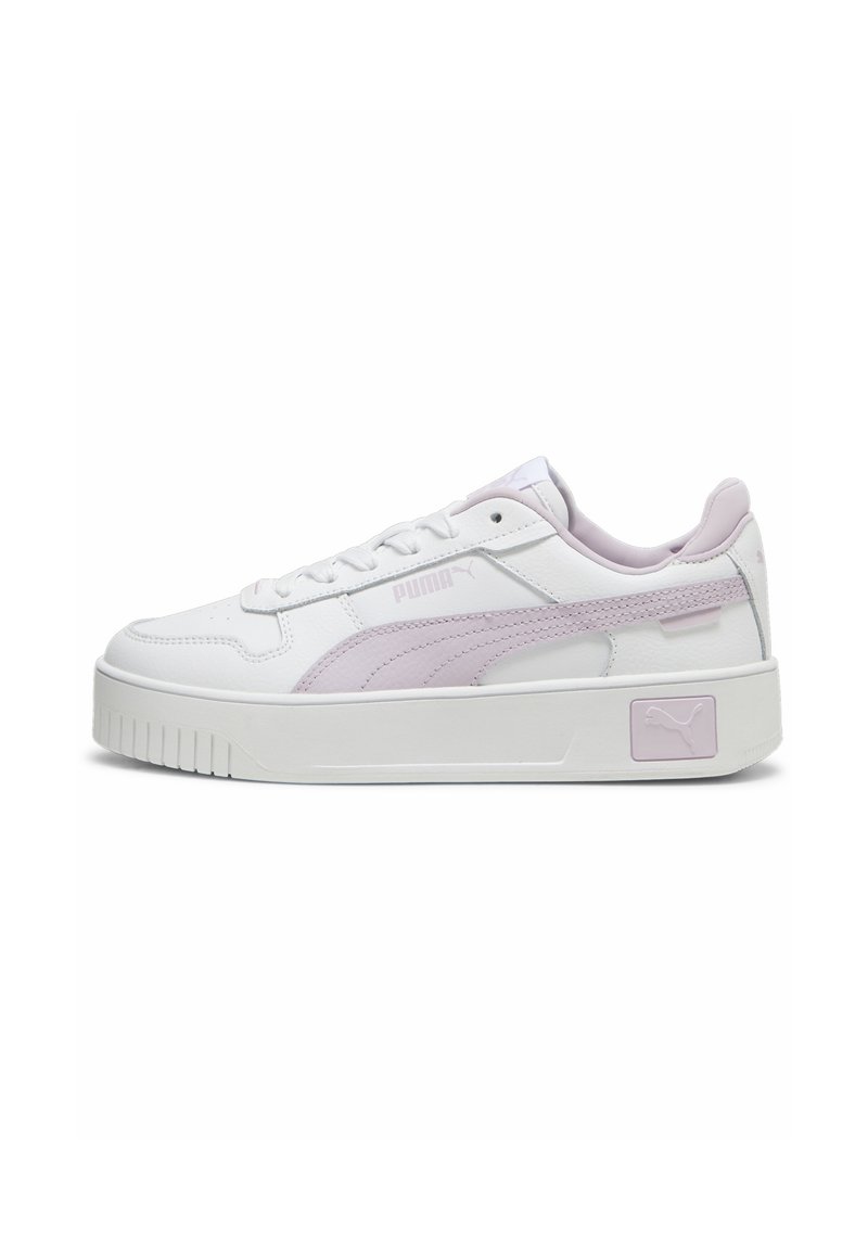 Puma - CARINA STREET JR UNISEX - Edzőcipő - white grape mist, Nagyítás