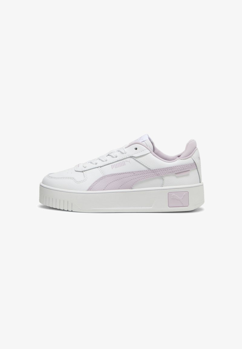 Puma CARINA STREET JR UNISEX - Tenisky - white grape mist