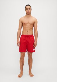 Billionaire Boys Club DIAMONDS DOLLARS WATER REACTIVE - Ujumisšortsid - red