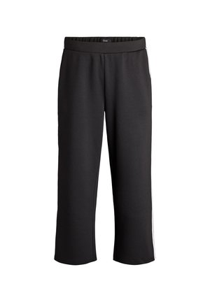 MIT SEITENSTREIFEN - Trousers - black