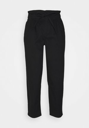 VMEVANY LOOSE STRING PANT - Tygbyxor - black
