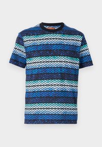 SHORT SLEEVE - T-shirt imprimé - blue tones