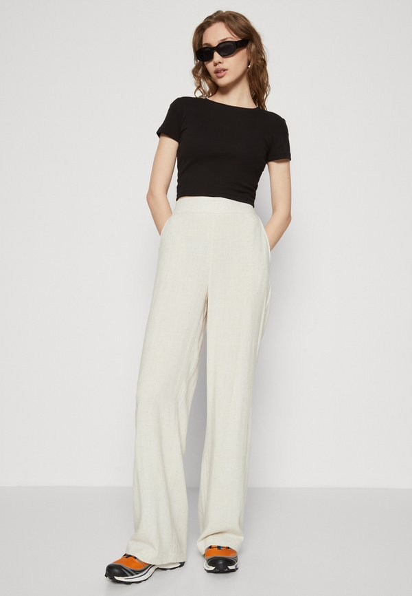 PCVINSTY NOOS  - Trousers - oatmeal2