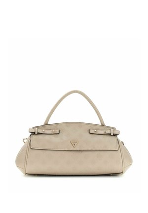 Guess, DIANA TOP HANDLE FLAP - Sac à main - light taupe logo