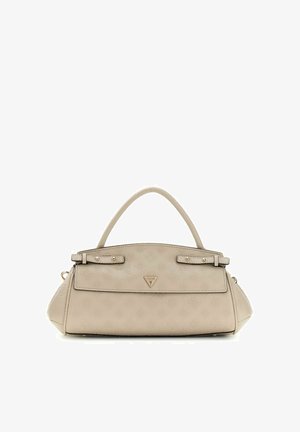 Guess, DIANA TOP HANDLE FLAP - Sac à main - light taupe logo