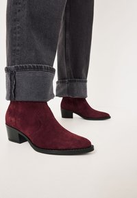 Tamaris Cowboy- / Bikerstövletter - merlot