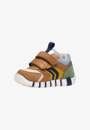 Geox, B IUPIDOO B. D - SCAM.+MESH C5G2Q VAR - Scarpe primi passi - caramel - ocre