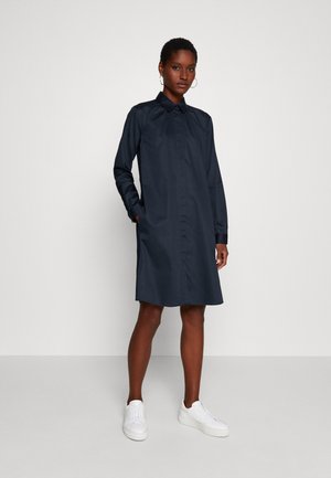 FASHION MIDI REGULAR FIT - Shirt dress - dark sapphire