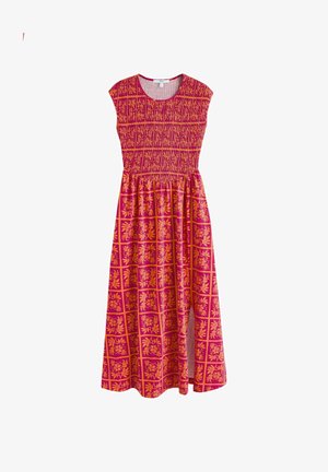 Next, DRESS . - Robe longue - pink print