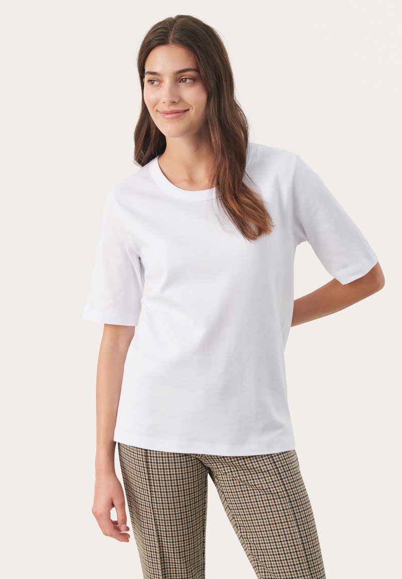 Part Two - RATANA - Basic T-shirt - brightwhite, Enlarge