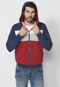 Koroshi Zip-up sweatshirt - navy