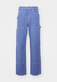 Unselected, blue iris
