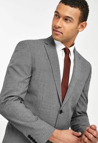 Next MIX TEXTURED TAILORED FIT - Anzugsakko - light grey
