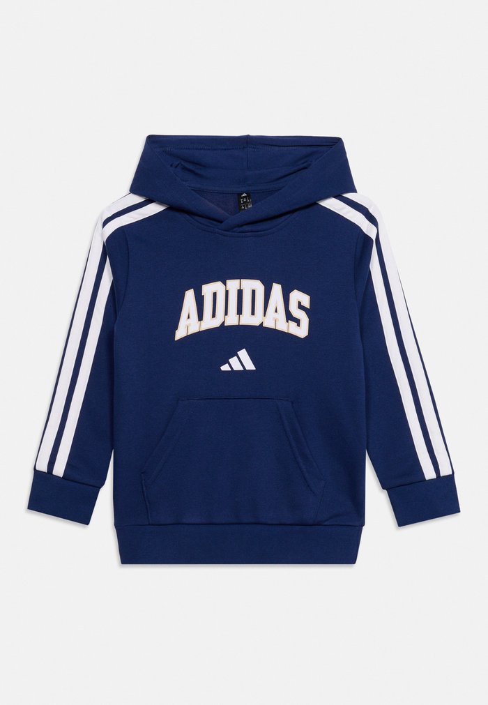 adidas JUNIOR COLLEG HOODIE UNISEX - Hoodie - dark blue