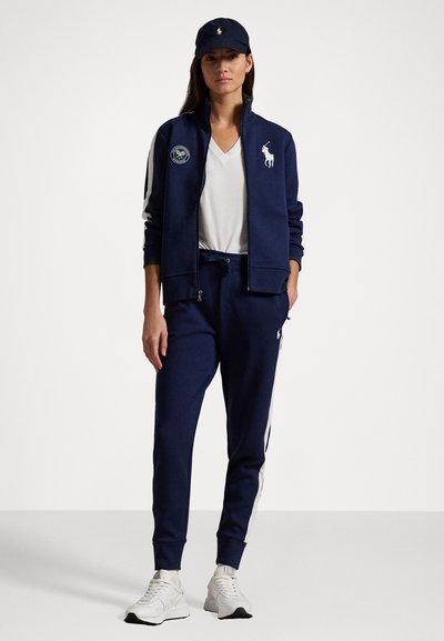 Polo Ralph Lauren WIMBLEDON BALLPERSON FULL ZIP JACKET - Jaka ar rāvējslēdzēju - navy/white