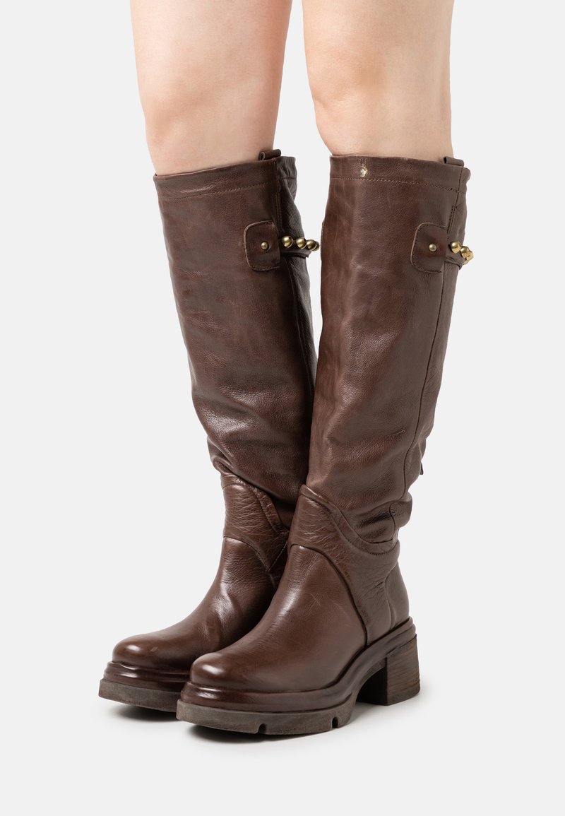A.S.98 EASY Cowboy/Biker boots fondente/brown Zalando.de