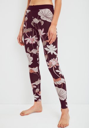 Leggings - black cherry