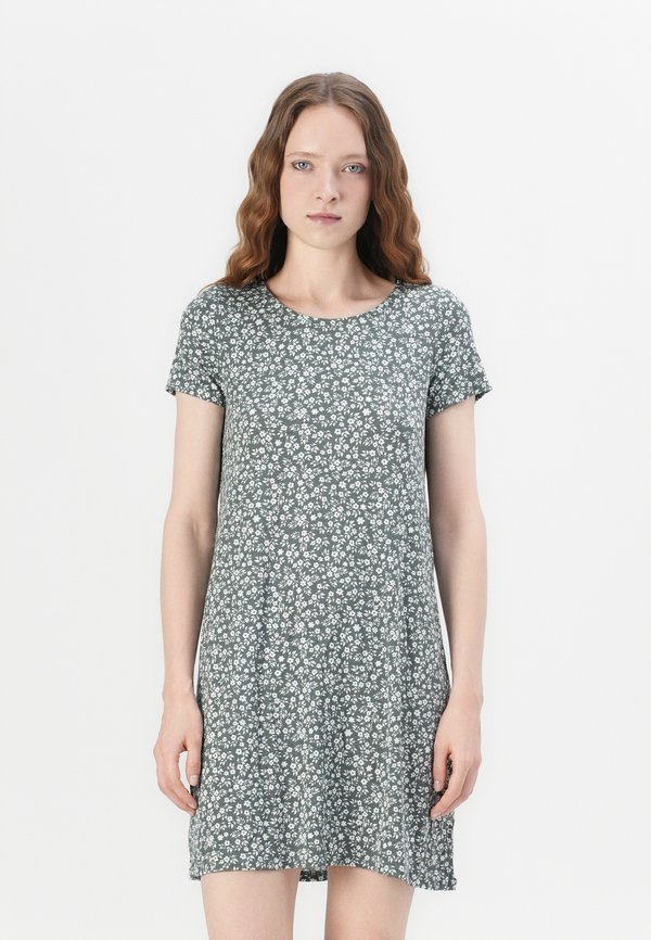 ONLBERA BACK LACE UP DRESS - Jerseykleid