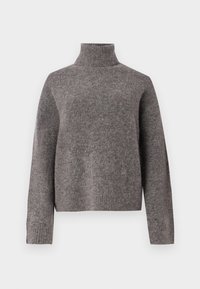 SLFLULU ROLL NECK  - Svetrík - medium grey