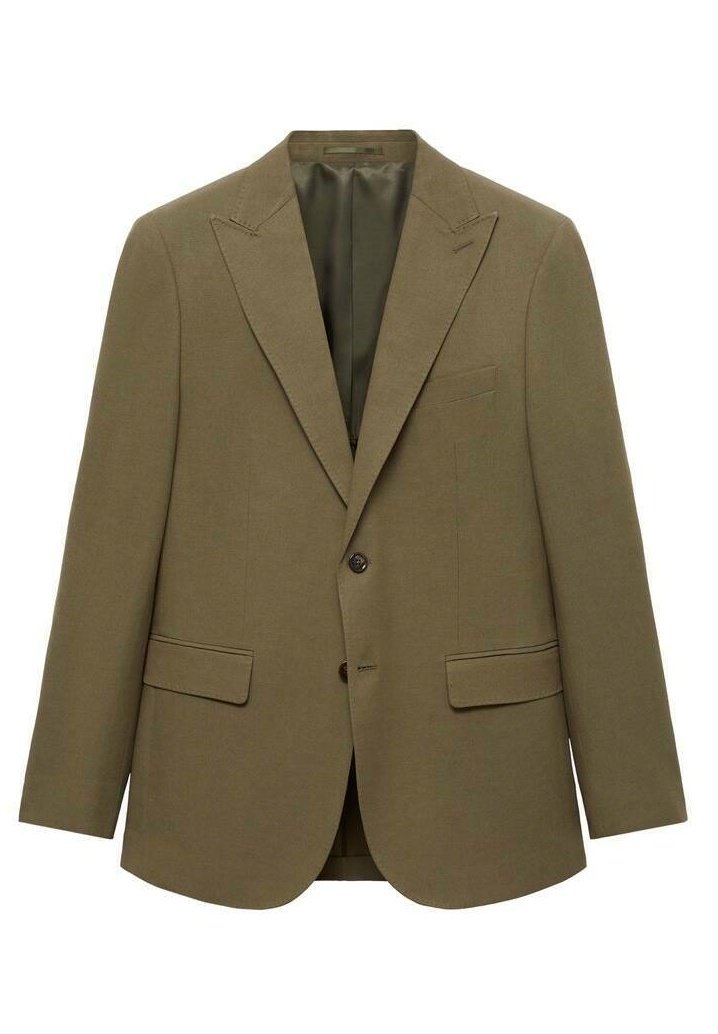 Mango AMALFI - Suit jacket - khaki - Zalando