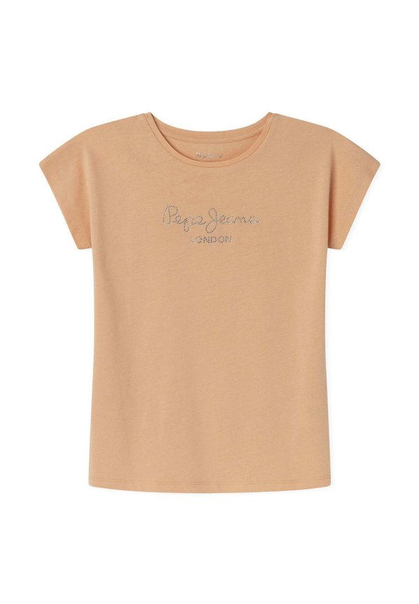 NURIA - T-Shirt print - light orange