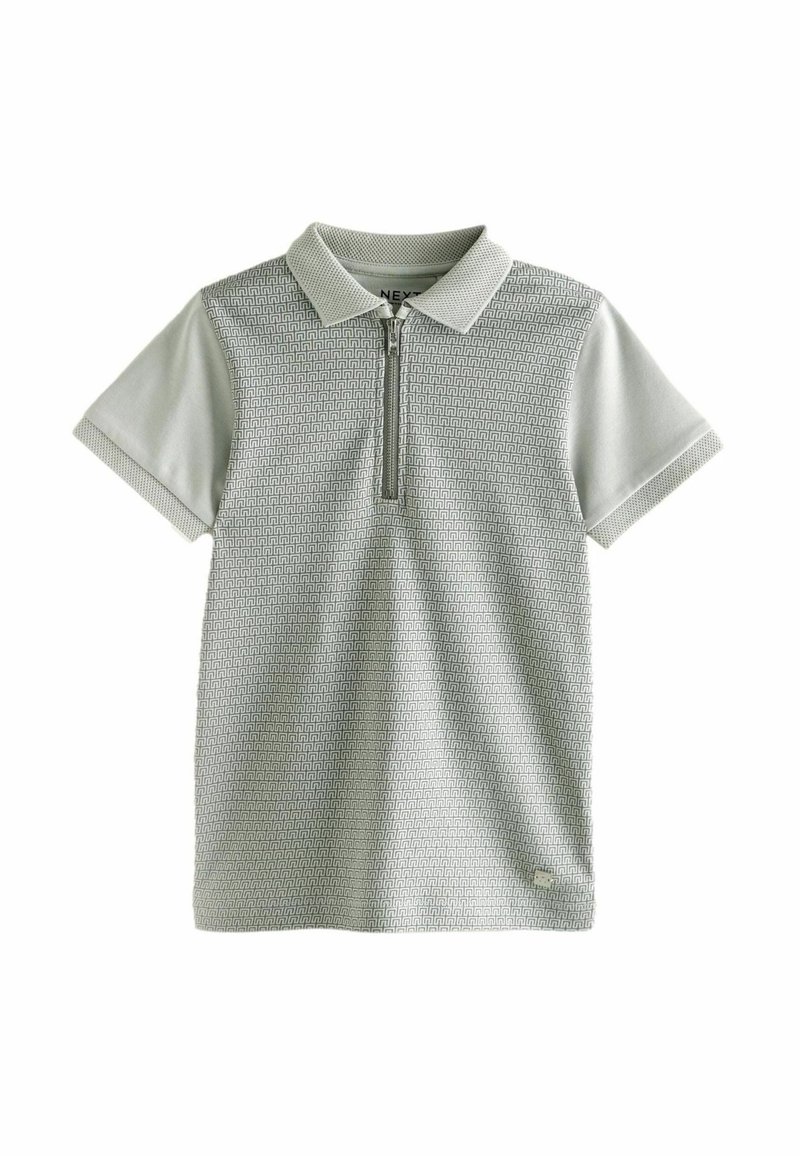 Next SHORT SLEEVE REGULAR FIT - Pólóing - grey geo