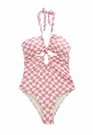 REGULAR FIT - Uimapuku - pink white check