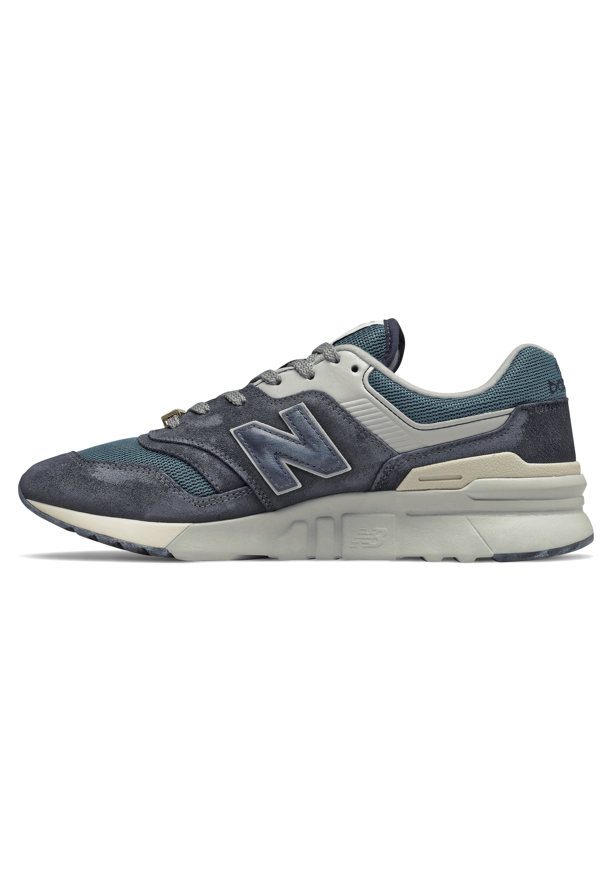 New Balance Sneaker Low Outerspace Gold Blau Zalando De