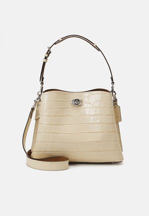 COACH, EMBOSSED WILLOW SHOULDER BAG - Kabelka - ivory