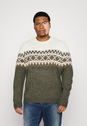ONSNEW LUDVIG CREW - Jumper - pelican