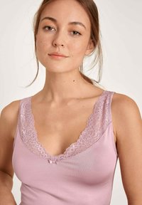 Calida SENSUAL SECRETS OHNE ARM - Maglietta intima - mauve shadow