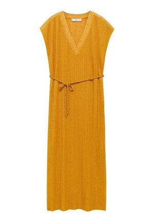 Denné šaty - mustard yellow