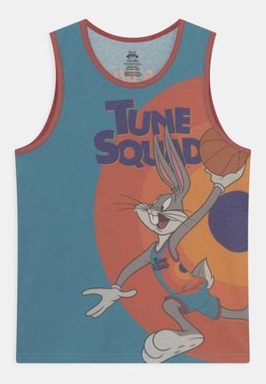 SPACE JAM BOXED OUT TANK UNISEX - Top - teal/orange